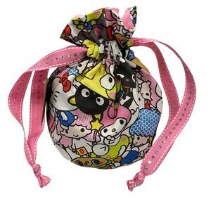 Dice Bag For Tabletop Games Gift Bag Drawstring Bag Hello Kitty